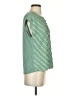 Vince Camuto 100% Polyester Green Short Sleeve Top Size XS - photo 4