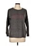Rae Dunn Gray Long Sleeve T-Shirt Size L - photo 1