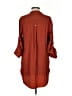 Zoa 100% Polyester Orange Casual Dress Size XS - photo 2