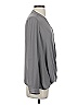 Krisa 100% Polyester Gray Long Sleeve Blouse Size S - photo 4