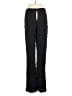 Chetta B 100% Polyester Tweed Black Dress Pants Size 6 - photo 2