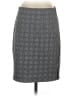 Vince Camuto Houndstooth Gray Formal Skirt Size 4 - photo 1