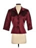 Donna Ricco 100% Acetate Burgundy Blazer Size 4 (petite) - photo 1