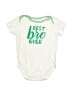 Gymboree 100% Cotton Ivory Short Sleeve Onesie Size 3-6 mo - photo 2
