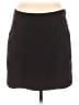 Zero Restriction 100% Polyester Solid Black Casual Skirt Size M - photo 1