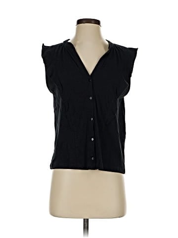 Saks Fifth Avenue Sleeveless Button-Down Shirt (view 1)