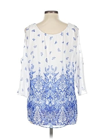 Peck & Peck 3/4 Sleeve Blouse (view 2)
