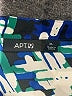 Apt. 9 100% Polyester Print Blue 3/4 Sleeve Blouse Size XL - photo 7