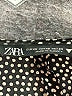 Zara Gray Long Sleeve Blouse Size XS - photo 4