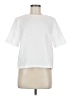 MELLODAY 100% Polyester White Short Sleeve Top Size M - photo 1