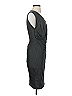 ALLSAINTS 100% Polyester Solid Gray Cocktail Dress Size 4 - photo 4