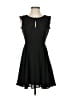 Express 100% Polyester Solid Black Cocktail Dress Size 2 - photo 1