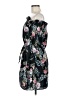 Intermix Floral Black Cocktail Dress Size M - photo 5