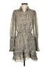 Bardot 100% Polyester Animal Print Ivory Casual Dress Size XS - photo 1