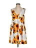 Assorted Brands Yellow Casual Dress Size S - photo 1