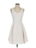Aqua Stripes White Ivory Casual Dress Size S (estimated) - photo 1