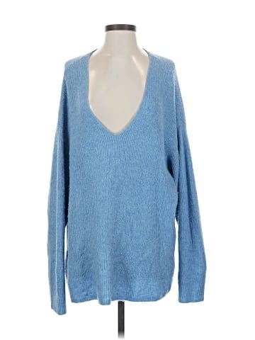 Something Navy Pullover Sweater (view 1)