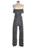 Tart Stripes Black Blue Jumpsuit Size S - photo 2