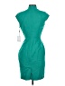 Calvin Klein Solid Teal Cocktail Dress Size 2 (petite) - photo 2
