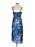 Forever 21 Print Blue Cocktail Dress Size M - photo 2