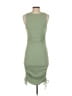 Lulus Solid Green Cocktail Dress Size S - photo 2