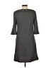 Chetta B Gray 3/4 Sleeve Top Size 10 - photo 2