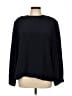 Kasper A.S.L. Black Long Sleeve Top Size 16 - photo 1
