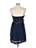 Deb 100% Polyester Blue Cocktail Dress Size 11 - photo 2