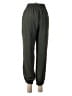 Unbranded 100% Polyester Solid Green Casual Pants Size M - photo 2