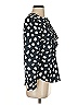 J.Crew 100% Polyester Polka Dots Black Long Sleeve Blouse Size XXS - photo 4