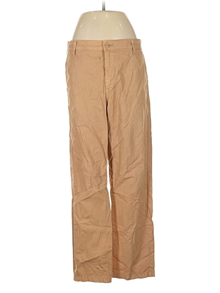 Pre-owned Jcrew Khaki Pant In Tan