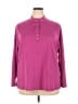 Appleseeds 100% Cotton Pink Long Sleeve Blouse Size 2X - photo 1