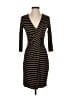 Bailey 44 Stripes Black Casual Dress Size S - photo 1
