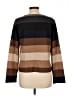 Max Mara 100% Virgin Wool Color Block Brown Cardigan Size L - photo 2