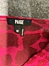 Paige 100% Silk Burgundy Blouse Size XS - photo 7