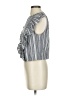 LUCCA Gray Silver Sleeveless Blouse Size S - photo 5