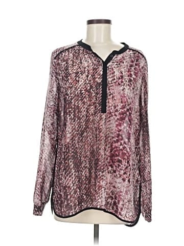 DKNY Jeans Long Sleeve Blouse (view 1)