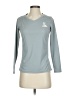 Assorted Brands 100% Polyester Teal Blue Long Sleeve T-Shirt Size S - photo 1