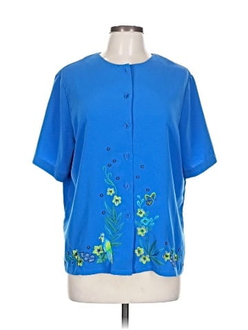 Koret Short Sleeve Blouse (view 1)