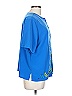 Koret 100% Polyester Blue Short Sleeve Blouse Size L - photo 4