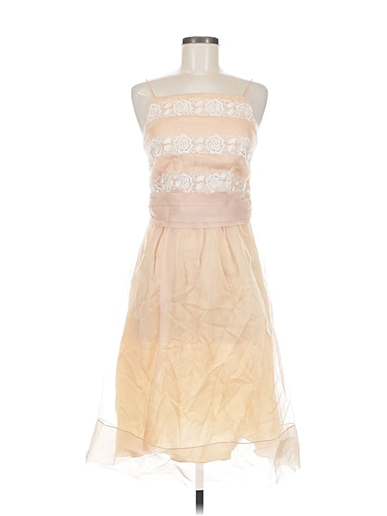 Pre-owned Laundry By Shelli Segal Cocktail Dress In Orange
