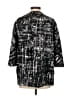 Anne Klein Print Black Coat Size 2 - photo 2