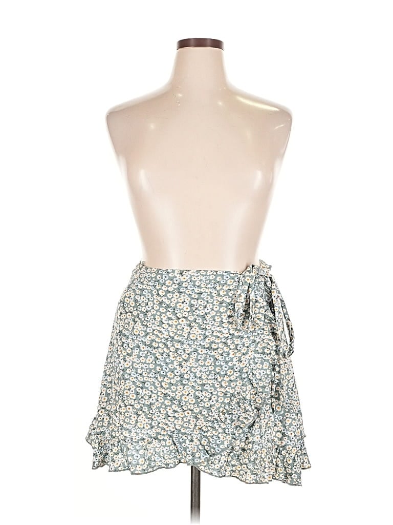 Pre-owned Allegra K Sleeveless Top Teal Strapless Neckline Tops In Blue