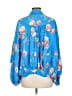 Tolani Blue Long Sleeve Blouse Size M - photo 2