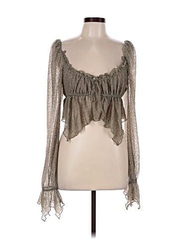 Urban Outfitters Long Sleeve Blouse (view 1)