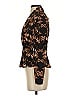 BCBGMAXAZRIA 100% Polyester Black Long Sleeve Blouse Size XXS - photo 5