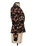 BCBGMAXAZRIA 100% Polyester Black Long Sleeve Blouse Size XXS - photo 4