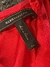 BCBGMAXAZRIA 100% Silk Red Cocktail Dress Size 4 - photo 3