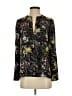 BCBGMAXAZRIA 100% Polyester Black Long Sleeve Blouse Size XXS - photo 1
