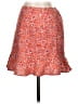 B.O.G Collective 100% Polyester Paisley Orange Casual Skirt Size S - photo 1